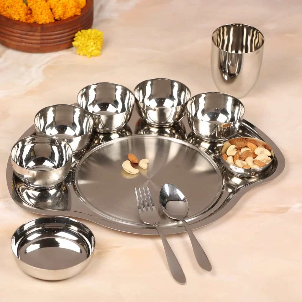 Stainless Steel Dinner Set