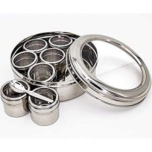 Suraj International Store SS Whole Shaker Spice Box