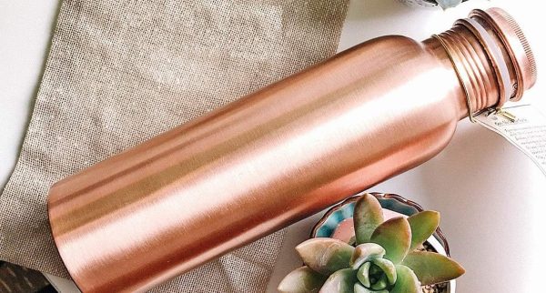 Suraj International Store Plain Copper Bottle 1 Ltr